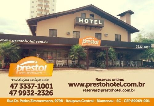 Presto Hotel Блуменау Екстер'єр фото